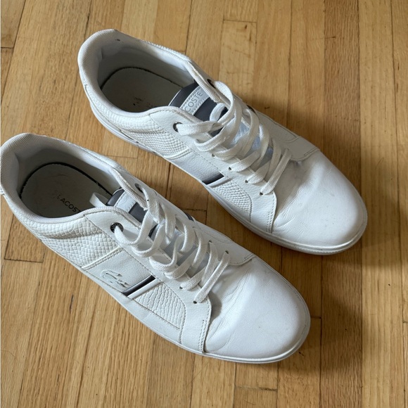 Lacoste Other - Lacoste white sneakers men’s size 10.5